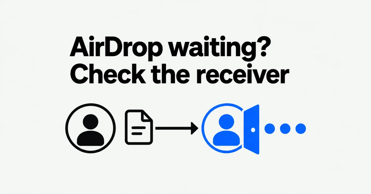 AirDrop Shows Your Device but Won’t Send: What to Check