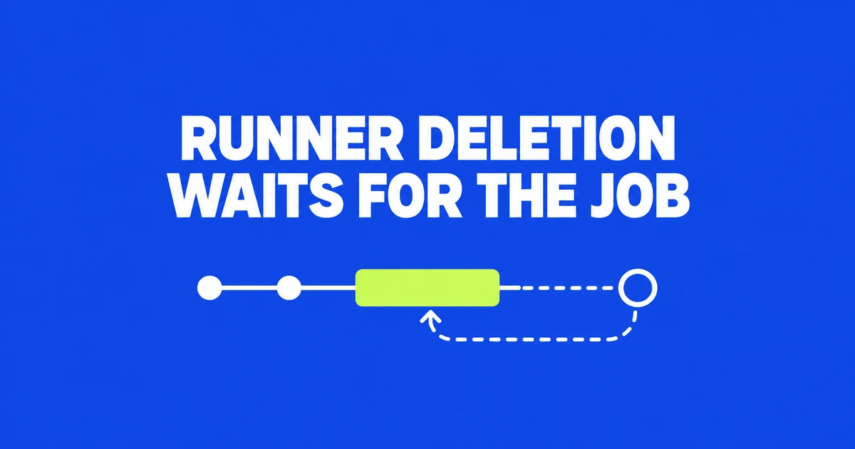 Does Deleting an ARC 0.15 Runner Stop Its Active Job?