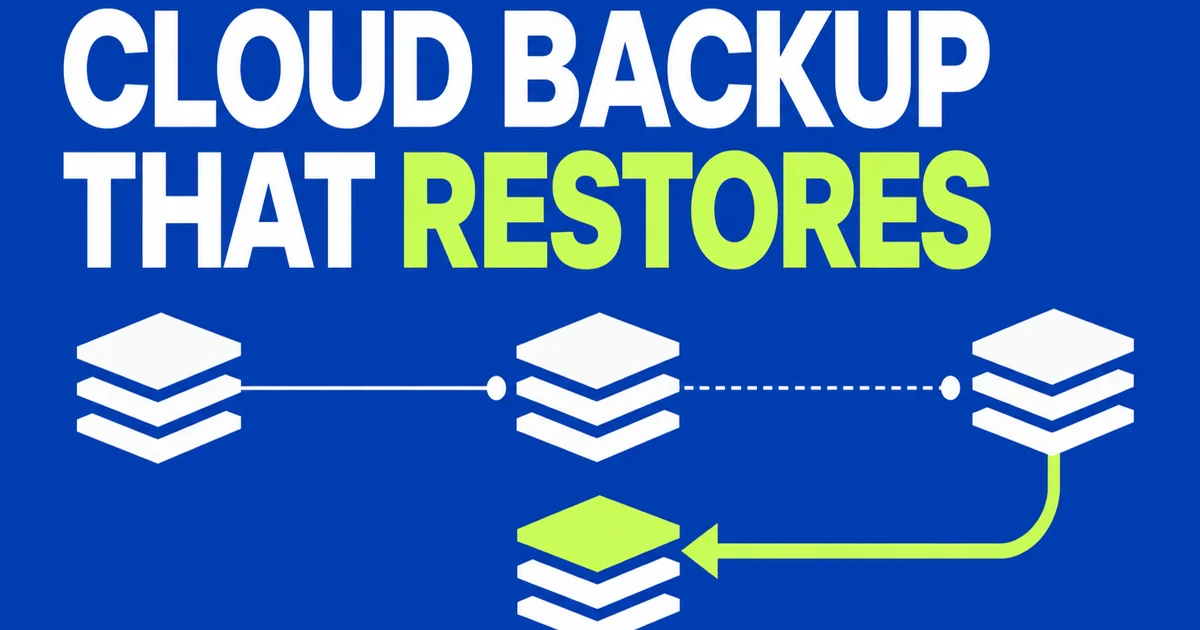 Best Cloud Backup for a Small Business