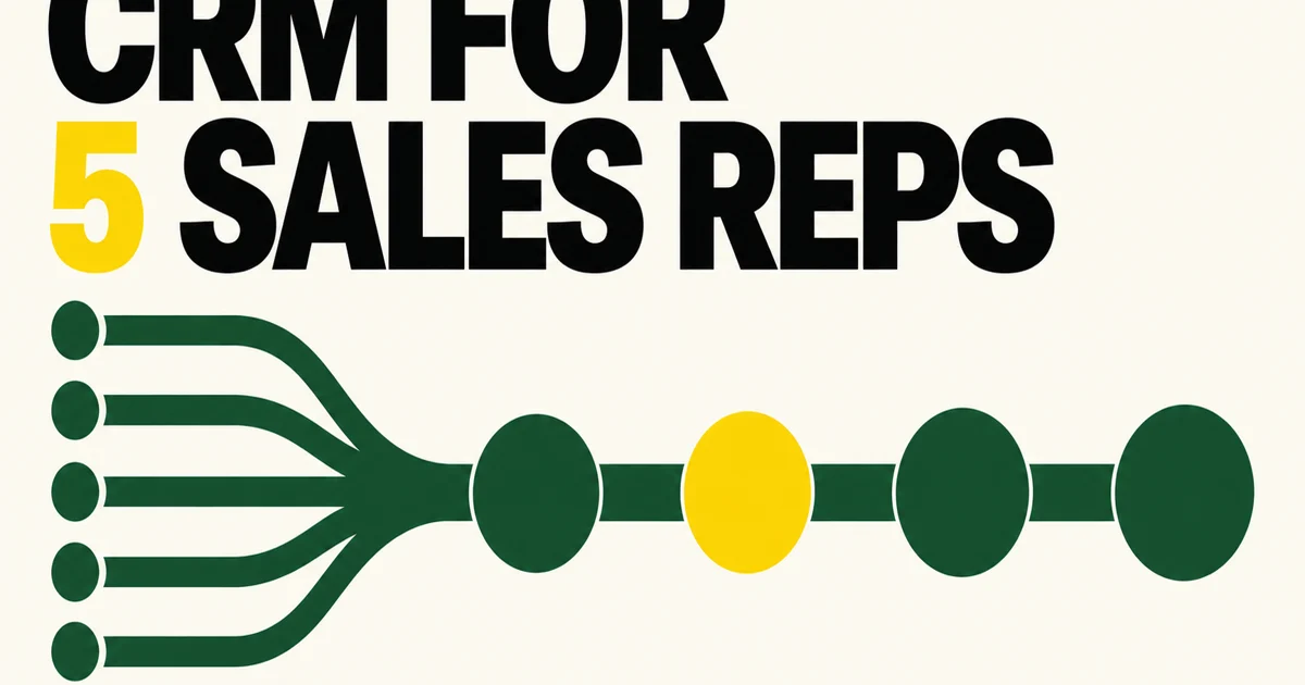 Best CRM for a 5-Person Sales Team