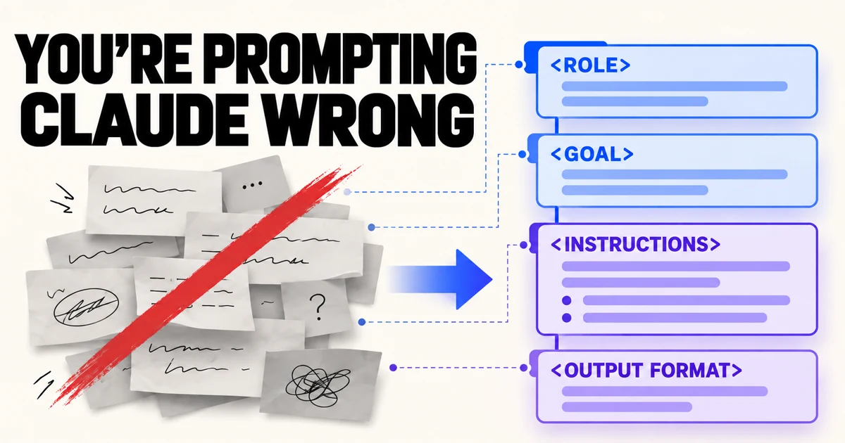 You’re Prompting Claude Wrong: Anthropic’s Official Prompt Engineering Guide