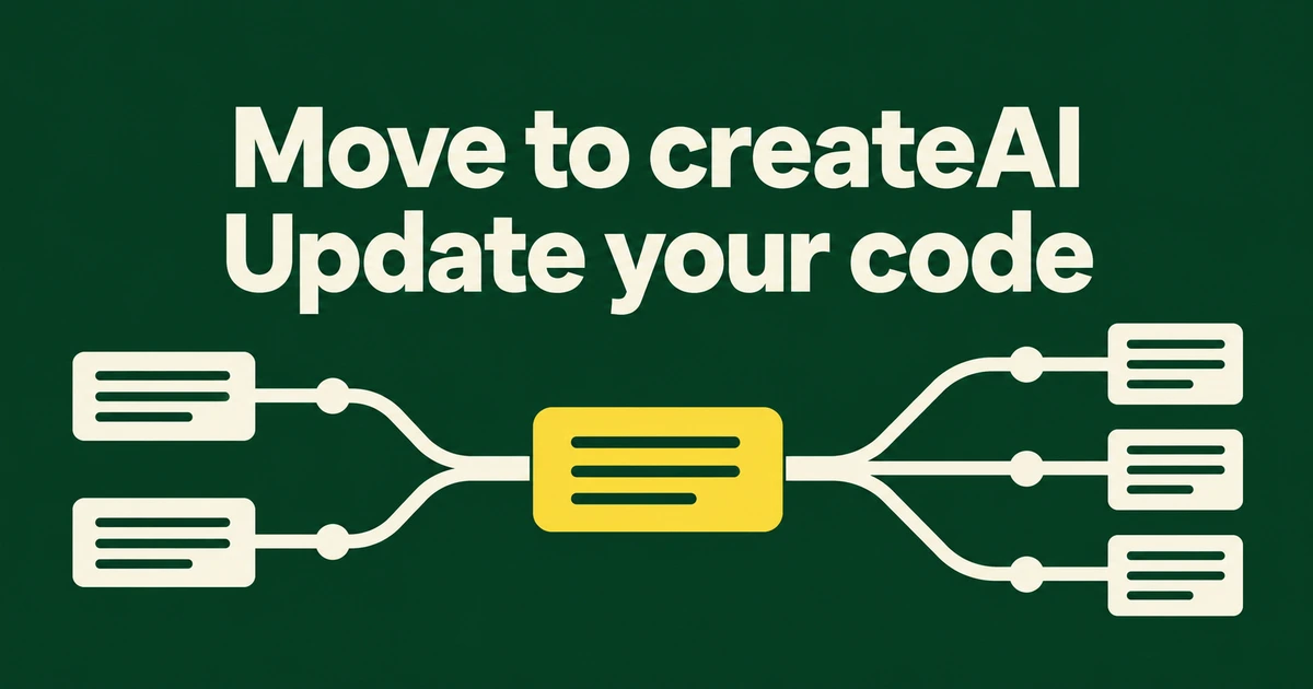 Migrating workers-ai-provider to createAI: What Changes in Existing Code?