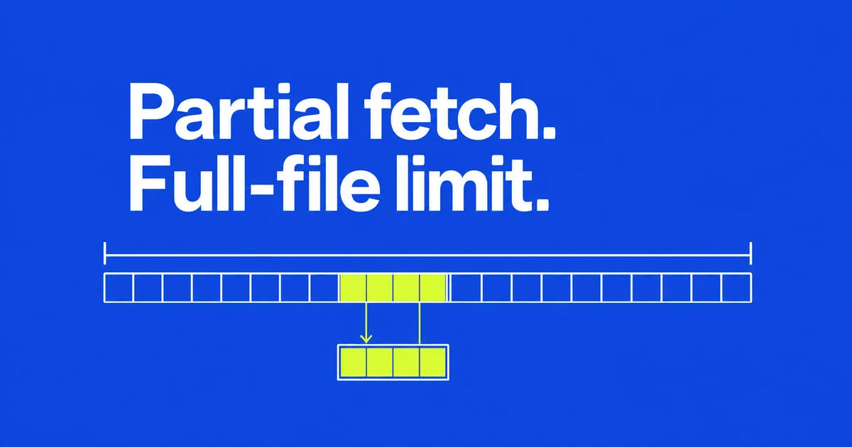 Cloudflare Origin Range Requests Keep Whole-File Cache Limits