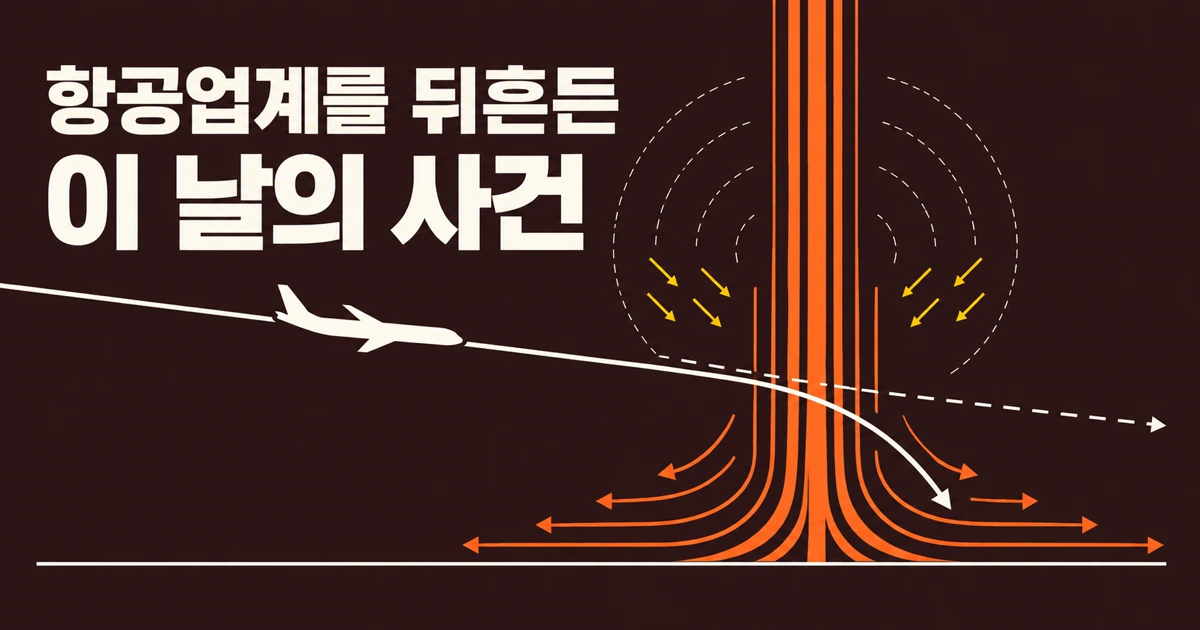항공업계를 뒤흔든 이 날의 사건