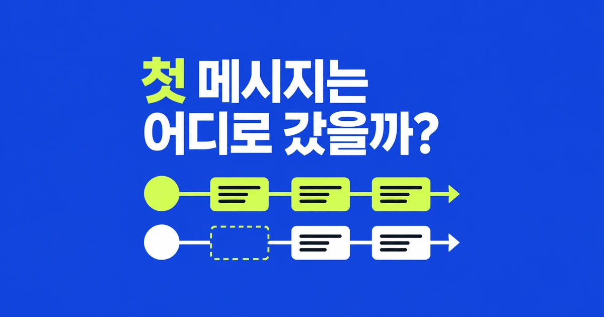 Firefox에서 첫 WebSocket 메시지만 안 보인다면?