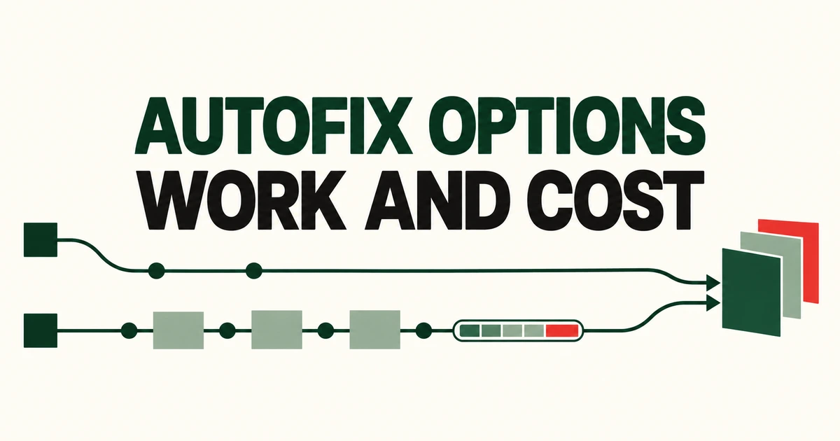 Copilot Autofix vs. Agentic Autofix: What Each Does and Costs