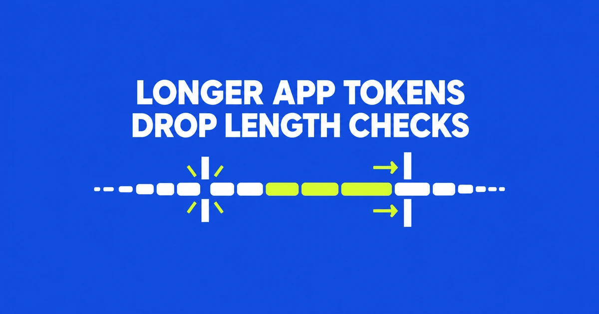 GitHub App Token Validation Failing? Check the Old 40-Character Limit