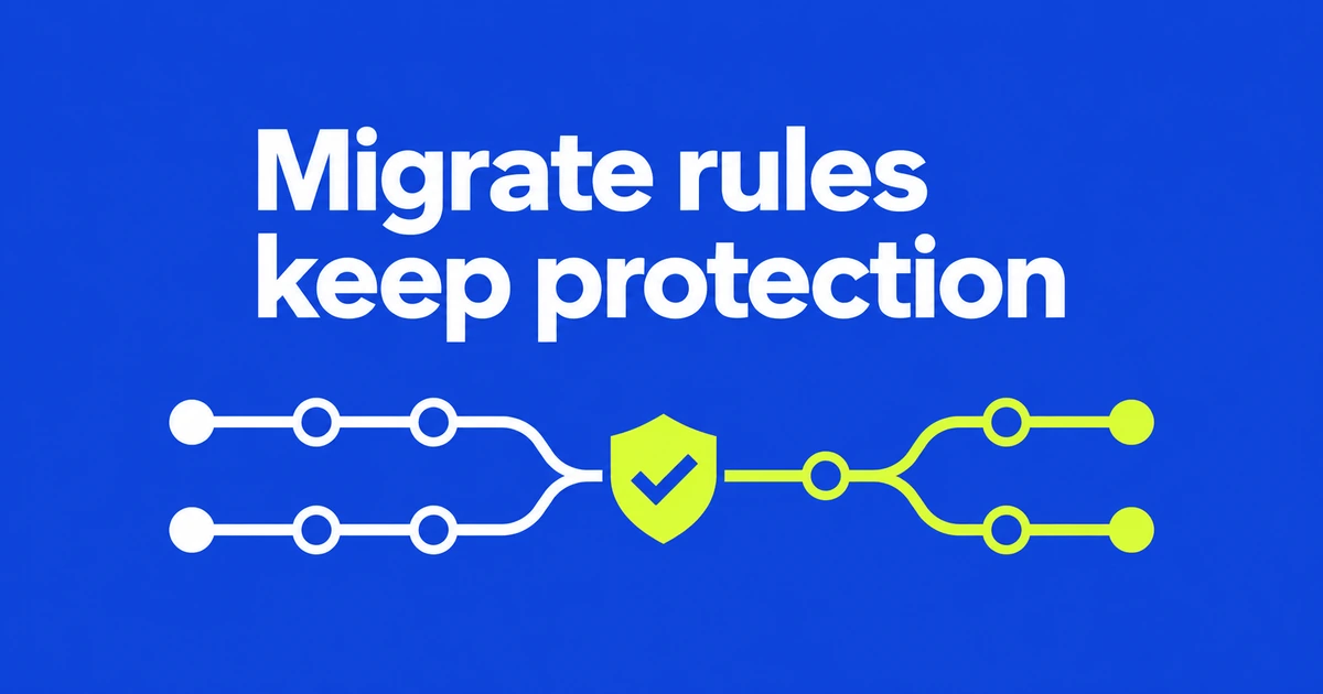 GitHub Bulk Ruleset Migration: When to Keep Branch Protections