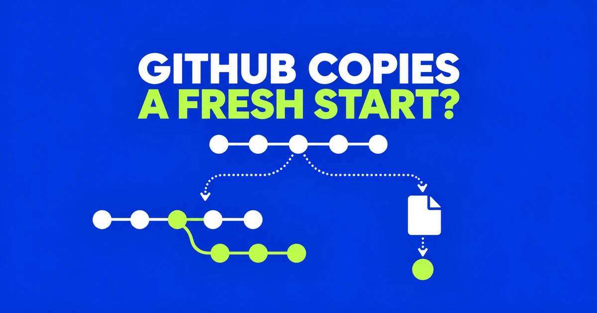 GitHub Template or Fork? Choose Before You Need Upstream Updates