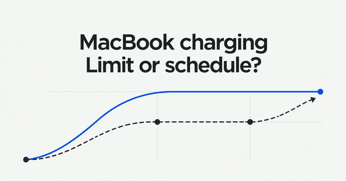 MacBook Charge Limit vs. Optimized Charging: Which Stops at 80%?