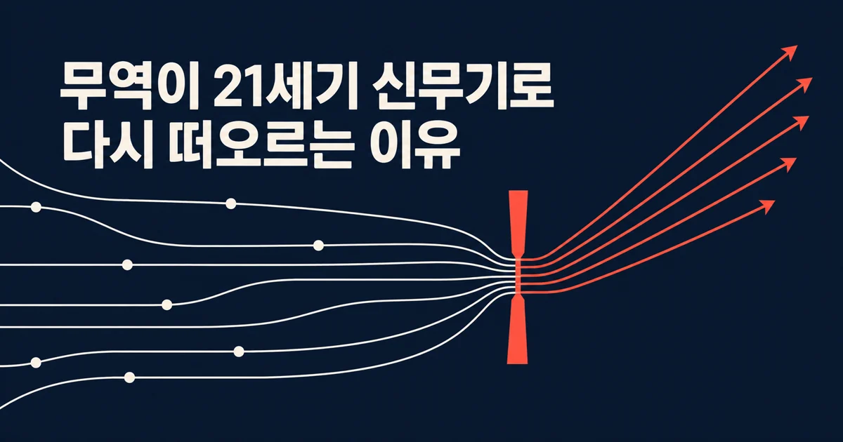 무역이 21세기 신무기로 다시 떠오르는 이유