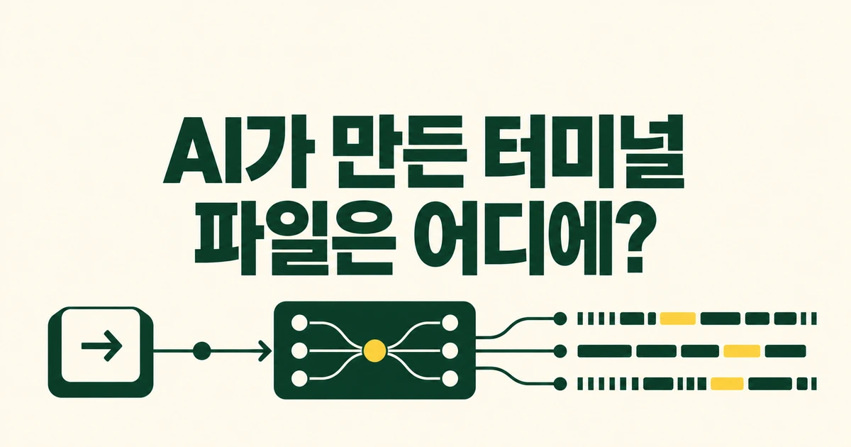 WorldTUI의 AI 터미널, 파일도 실제로 저장할까?